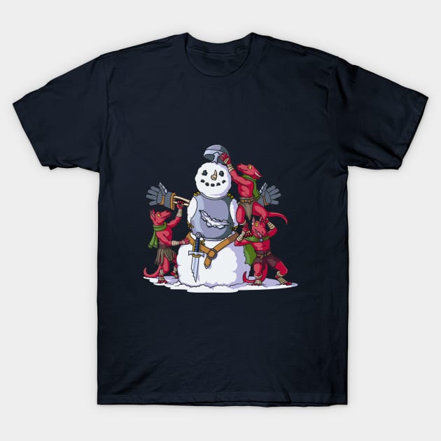 Kobolds & Snowhero T-Shirt by GiveNoFox